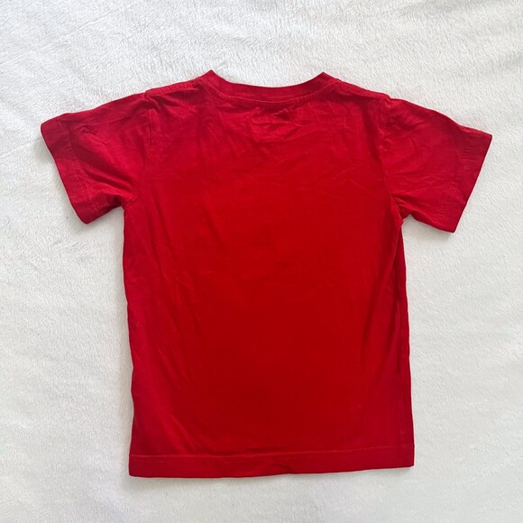 Converse Kid's Red Short Sleeve Tee Shirt 5 - 6 Years - Picture 2 of 4